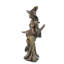 Witch Riding Broomstick Bronze Sculpture Gabrielle Figurine