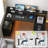 Ravleen 66'' W L-Shaped Computer Desk with Cube Shelves and Cabinet-1242565576