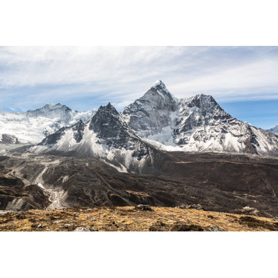Amphu Gyabjen Peak by Asiandream - Wrapped Canvas Print