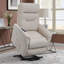 Fauteuil inclinable beige Beige