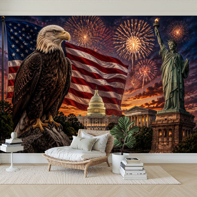 Papier peint adhésif auto-adhésif moderne pour la chambre à coucher Peel and Stick L 100 "x L 144"