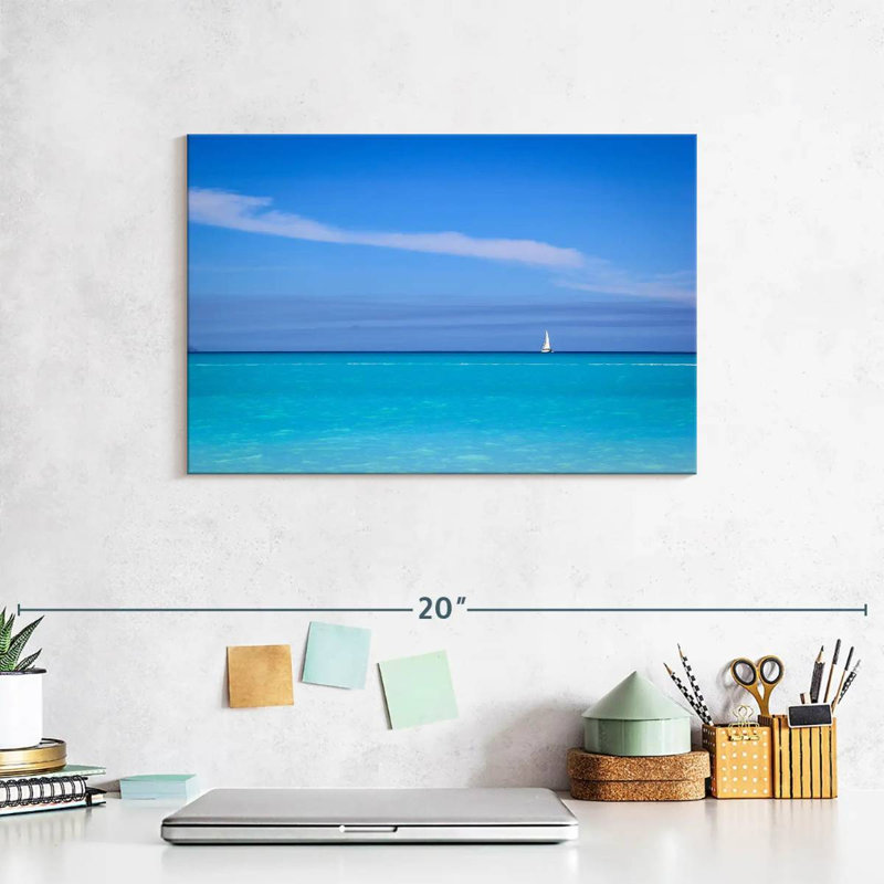 Kerrick Jolly Beach Sailboat, 8" H x 12" W
