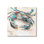Art mural abstrait en toile crabe nautique par Melissa Wang