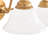 3-Light Antique Bronze Bathroom Vanity Light