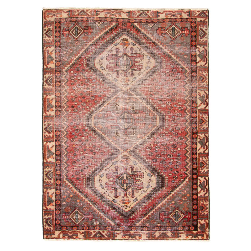 Tapis rouge Antalya 4 pi 6 po x 6 pi 3 po