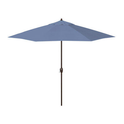 Jelks 108 " W Octagonal Collapsible and Tilt Market Sunbrella® Umbrella with Crank Lift