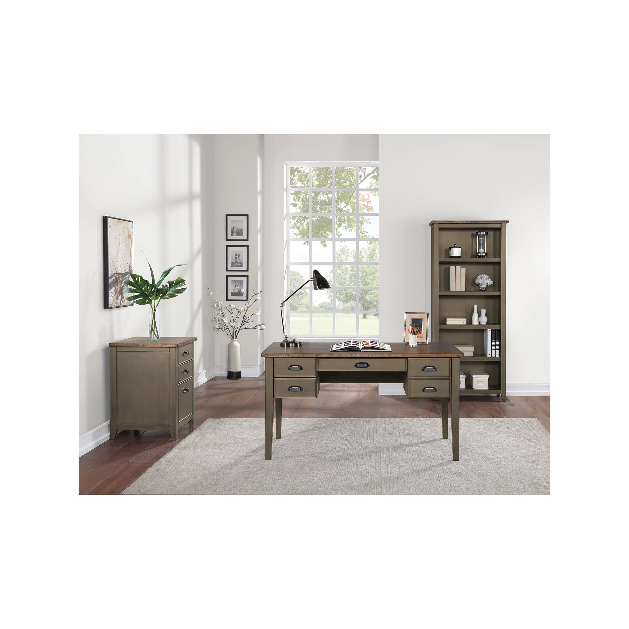 Vivienne Writing Desk, Green