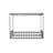 Elloree Wooden Floor Bed with Canopy & Safety Guardrails
