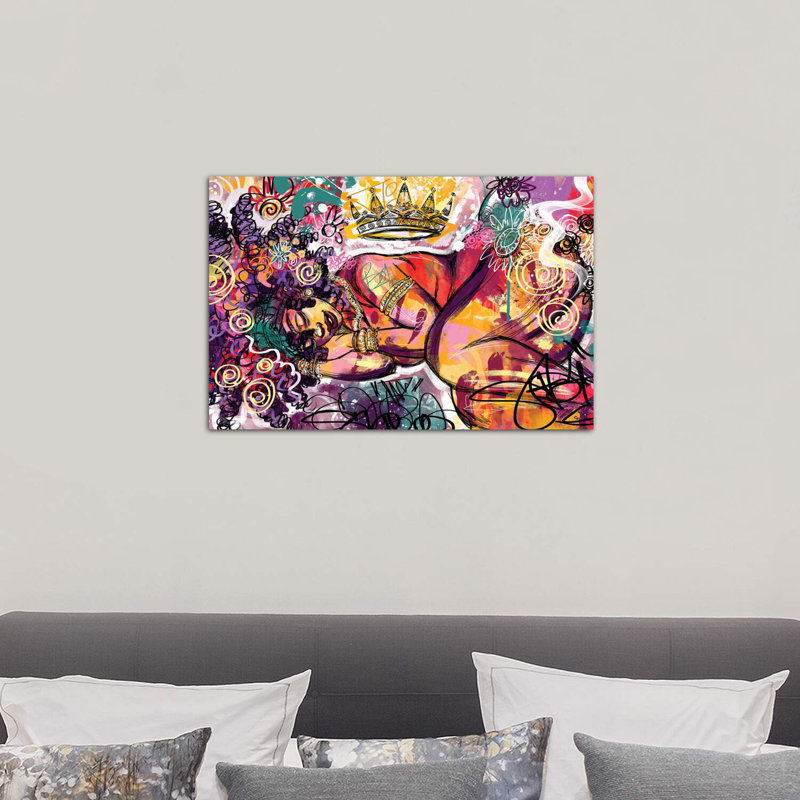 «Radiance» par Justin Copeland, Toile tendue, H 18 po x l 26 po x P 1,5 po