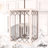 Chevron 4 - Light Square Pendant-74777691-91299786