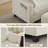 37.8" W Upholstered Chenille Armchair with Ottoman-1562201097