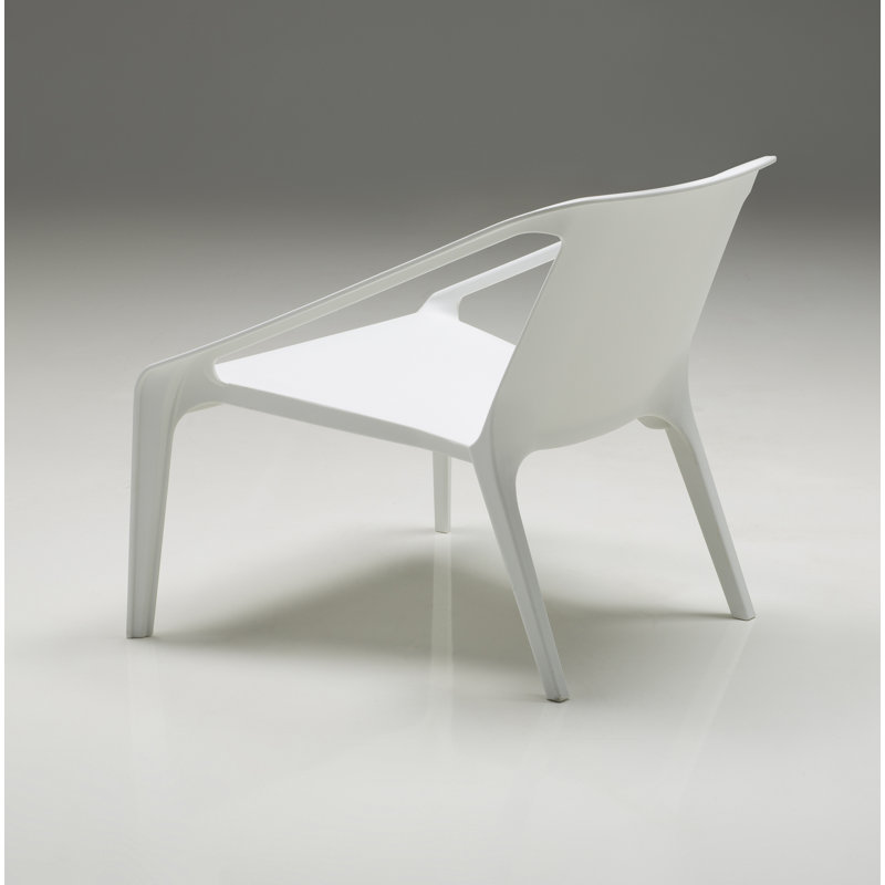 Chaise de patio Marti, Blanc