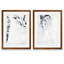 «Fire and Ice I» par Vincent Van Gogh, ensemble de 2 reproductions d'art encadrées-206899397-206917974-206917978