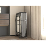 Durable Folding Bed Metal Frame Comfort Foam Mobile Guest Solution