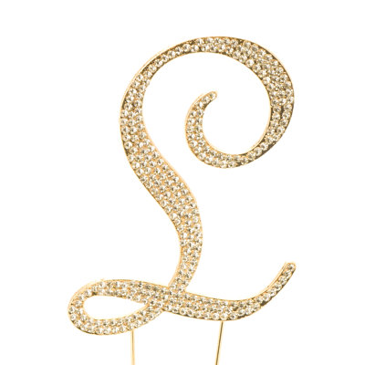 Surmatelas à gâteau "en l" rhinestone