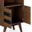 Vyolette - Bookcase with Storage - Rustic Natural Aged Brown