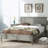 Modern Solid Wood Platform Bed: Simple and Elegant-2135186610-2135186608