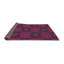 Tapis mauve/brun à motifs Klutsch-128579594