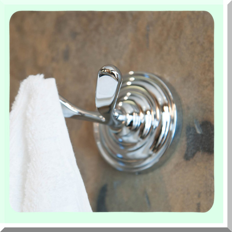 Polished Chrome Refresh Robe Hook SA-1406