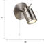 Azriel Mild Steel Spotlight-25387731