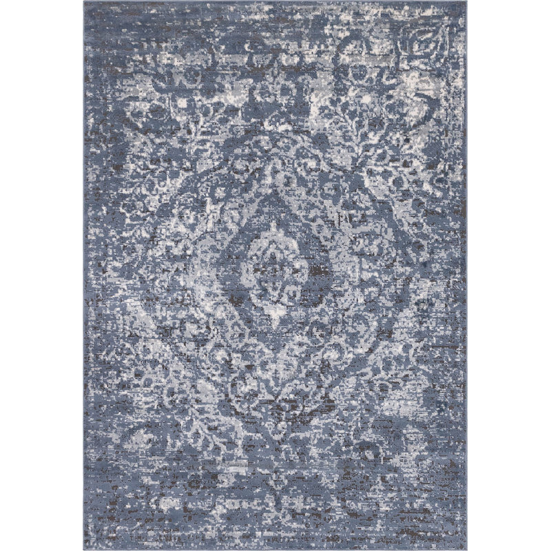 Transitional Moree Area Rug Tempest Color, Rectangle 7' x 10'