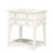 White 2-Drawer Tray Top Nightstand-2007319991
