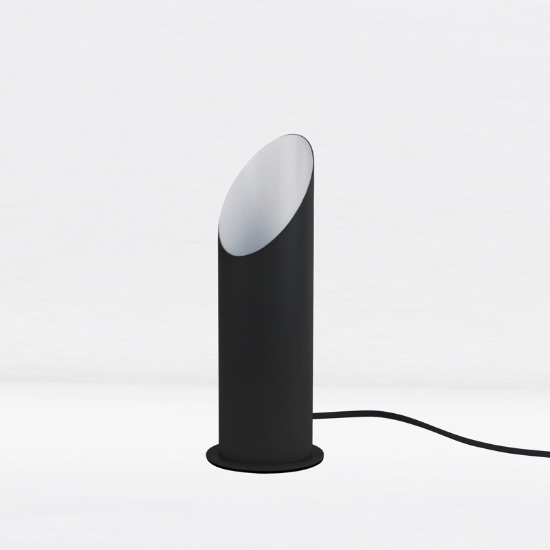 Kari 27.3cm Torchiere Floor Lamp, Black
