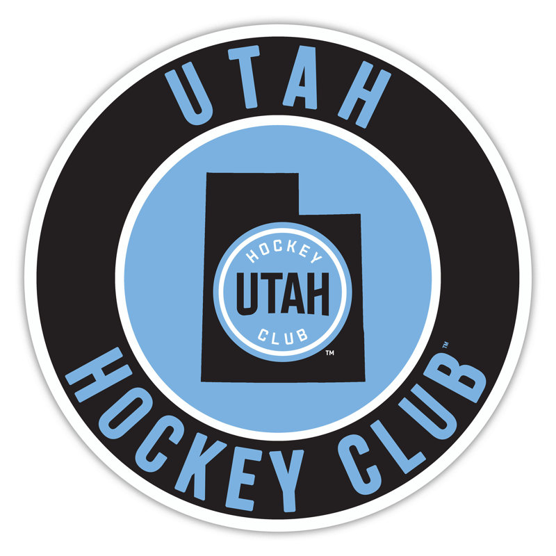 Utah Mammoth Bright Line - 16" Circle With State