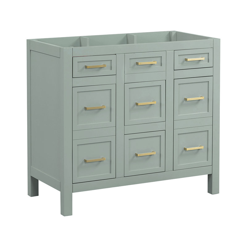 Lavabo pour salle de bain non inclus, Vert