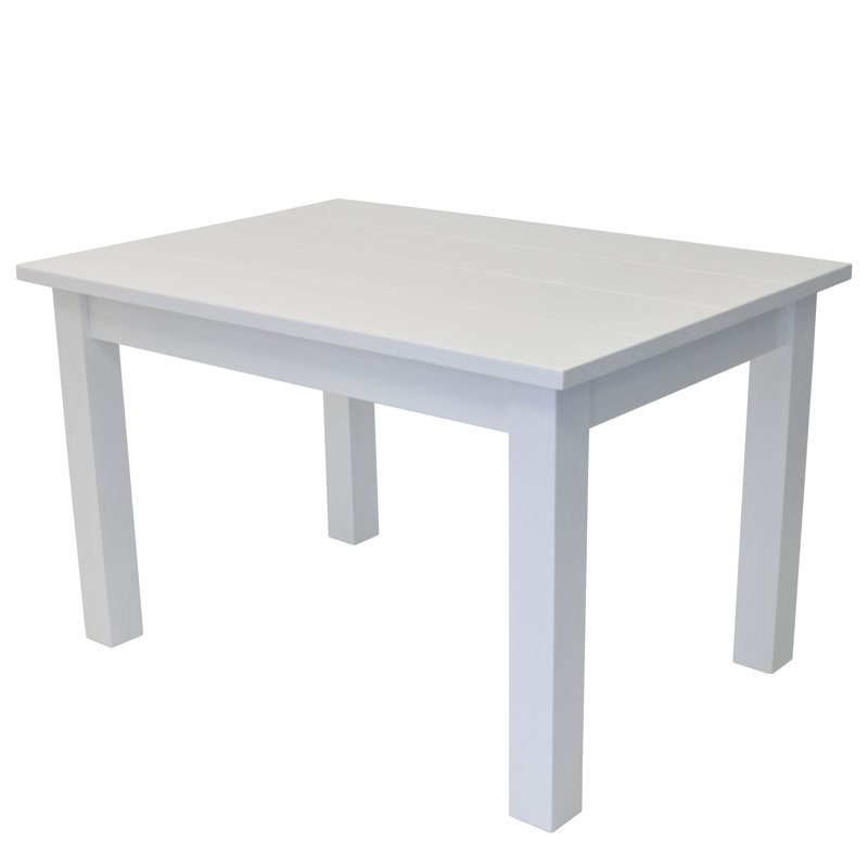 Table de salle à manger en bois massif Julia, H 30 po x L 48 po x l 34 po