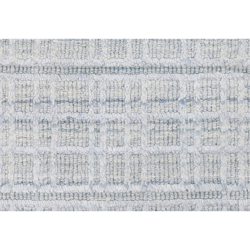 Area Rug in Light Blue, Rectangle 3' x 6'