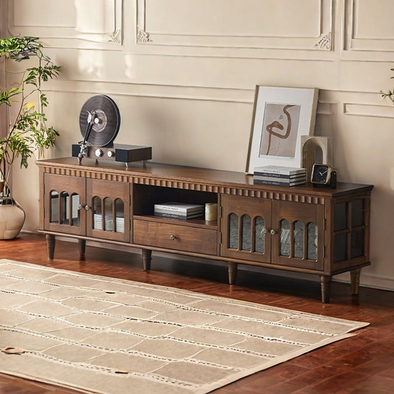 Meuble télé de luxe avec charme rétro, L 70,86 po