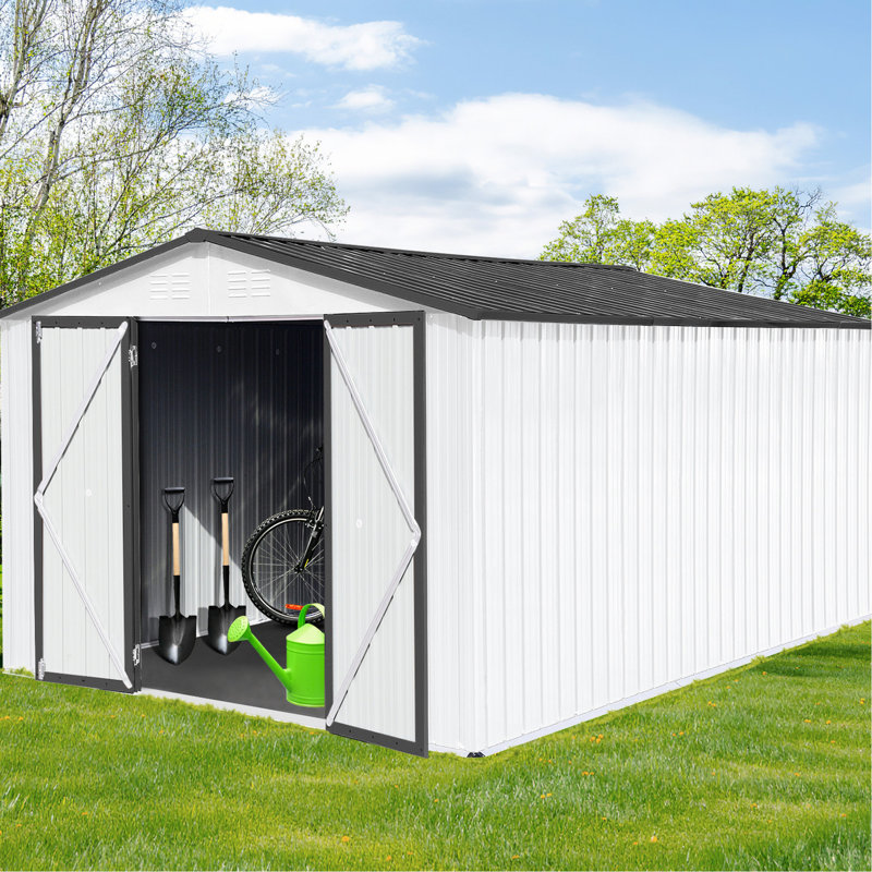 Remise en métal 10 pi x 12 pi - Pour les conditions difficiles
