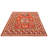 Decie One-of-a-Kind 6'11" X 9' New Age Wool Area Rug in Red