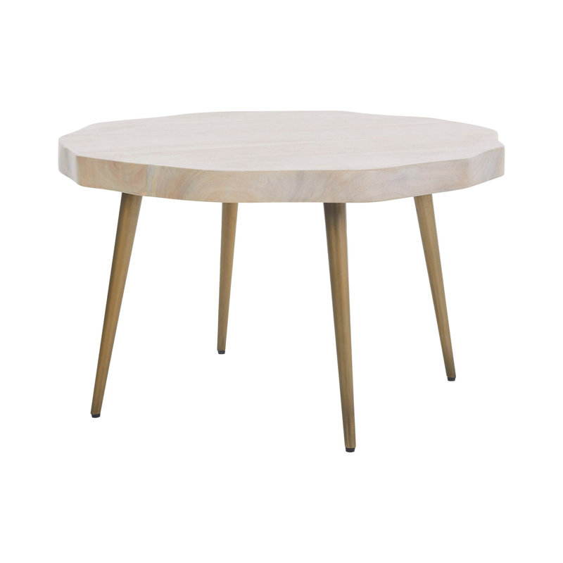 Zackie Solid Wood End Table