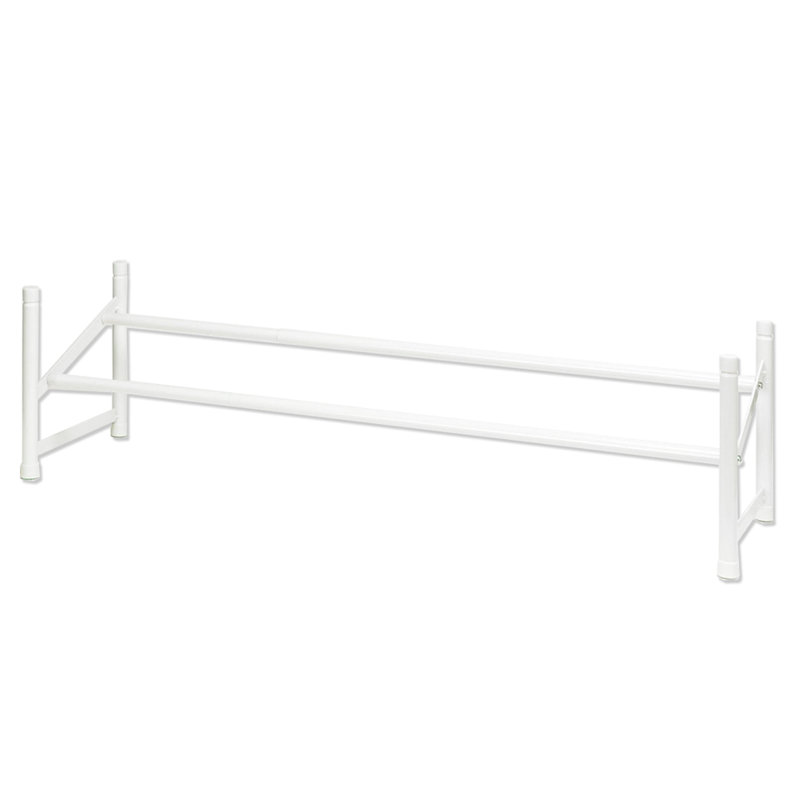 Stack and Expand 6-Pair Shoe Rack