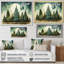 Minimalisme, arbre de Noël forêt II - pin, art mural-1661556814-1661556849