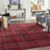 Sandweiler Plaid Area Rug