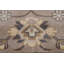 Tapis oriental floral en laine Oushak 9 x 12