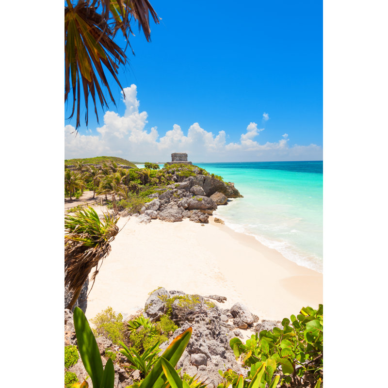 «Caribbean Beach» par Joseicotiosoto - Photographie sur toile tendue, L 24 po x H 36 po