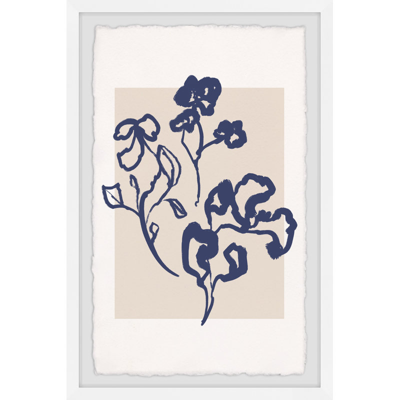 Flower Delight - Single Picture Frame Painting, 91cm H x 61cm W x 3.81cm D