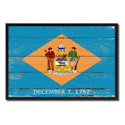" Delaware State Flag "