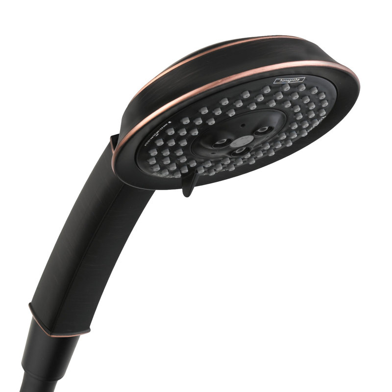 Raindance C 100 Massage/Jet Handheld Shower Head, Rubbed Bronze
