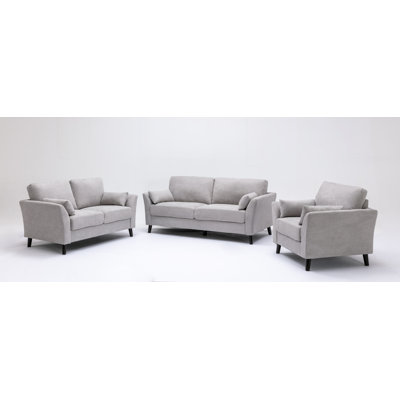 Panav 3 - Piece Living Room Set
