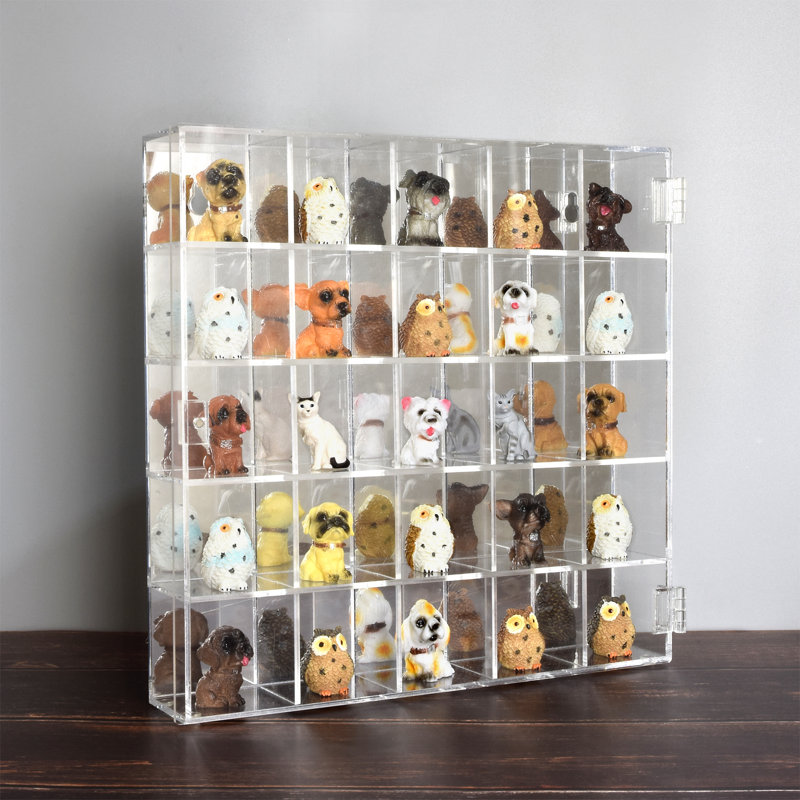 10.5'' H x 10.75'' W Plastic Display Case