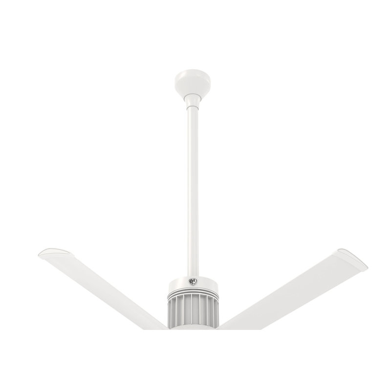 Tiges de ventilateur de plafond i6, 36 pouces, Blanc mat