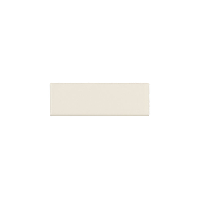 Carreau de céramique bullnose 6 po x 2 po Nantucket, Sand Sand