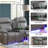 Daltan Faux Leather Recliner