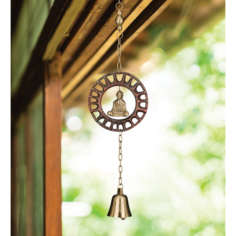 Cloche de jardin en fonte - Bouddha