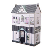  Olivia's Little World Farmhouse Dollhouse with 13-pc Furniture Accessory